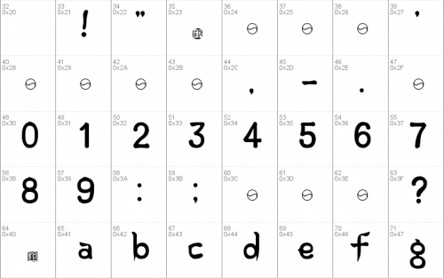 Korean Calligraphy Font