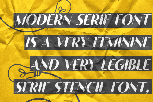 Landing Sans Serif Font  2