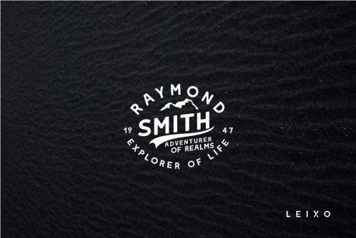 Leixo Stencil Typeface 4