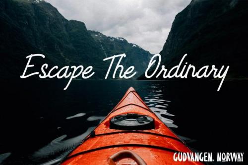 Limestone Ridge – Trio Adventure Font  3