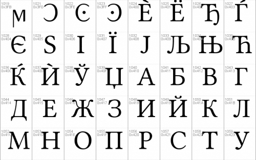 Linux Libertine Font 23