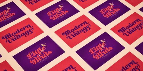 Little Birds Script Font 8