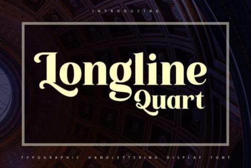 Longline Quartz Serif Font
