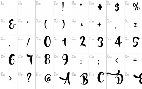 Lost In Wild Font 2