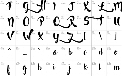 Lost In Wild Font 3