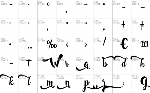 Lost In Wild Font 8