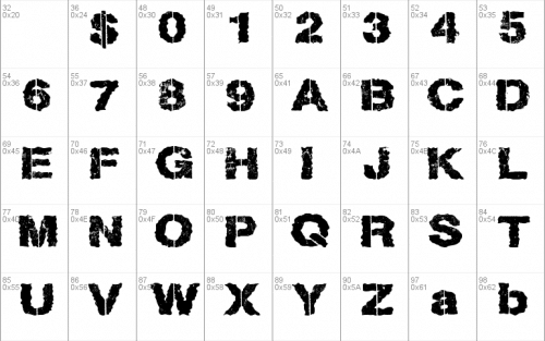 Lost Type Font