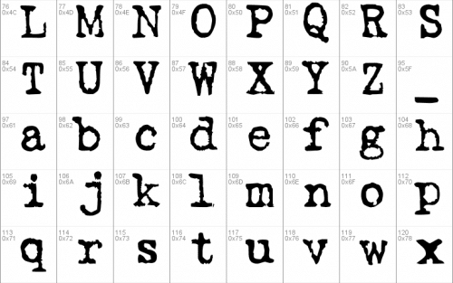 Love Letter TW Font 1