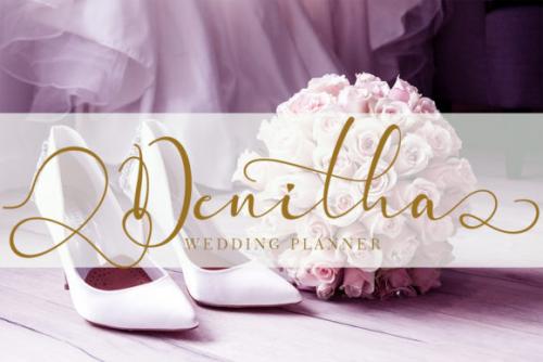 Madelline Calligraphy Font  3