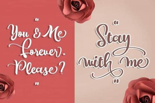 Malika Script Font 3