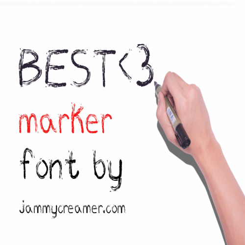 Marker-Font--0