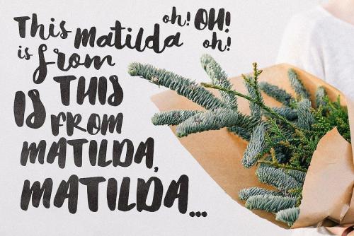 Matilda Font 1