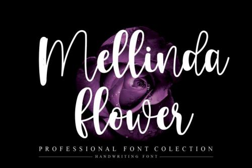 Mellinda Flower Script Font