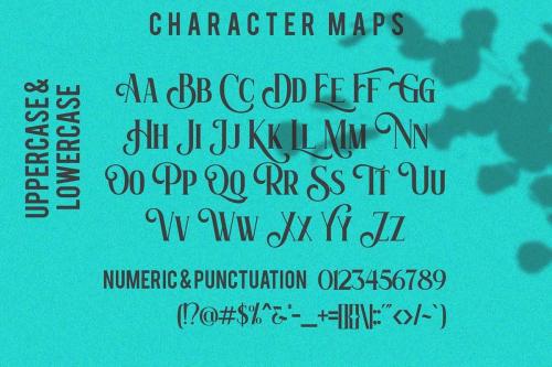 Mick Caster Serif Font 7