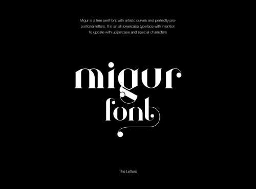 Migur-Font--0
