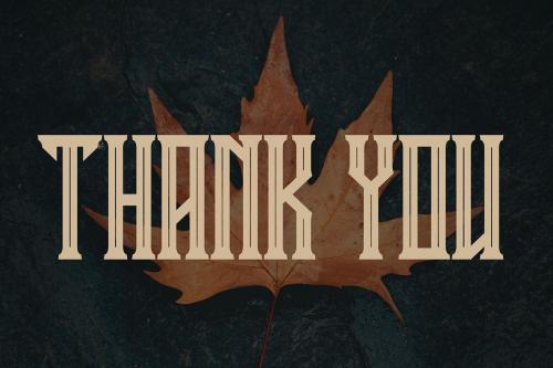 Miles Hunt Display Font 9