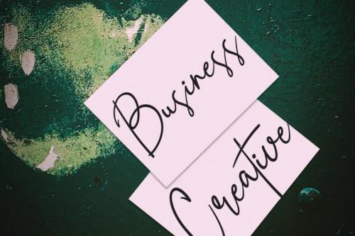 Mimosa Yellow Script Font 1