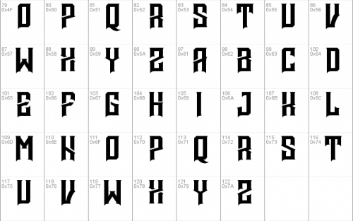 Mina Is Gone Font 1