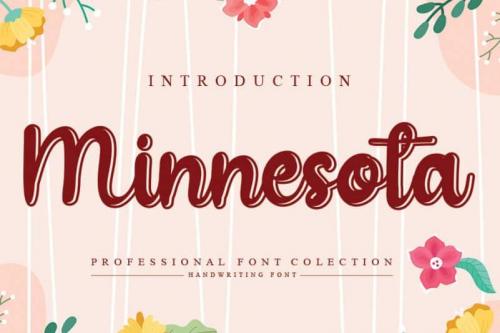 Minnesota Handwritten Font