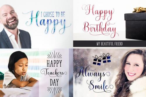 Mistletoe Script Font 3