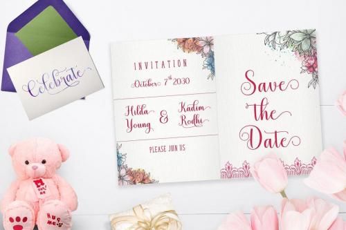 Mistletoe Script Font 7