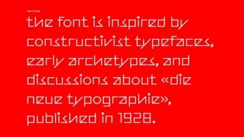 Modelo Display Font 1