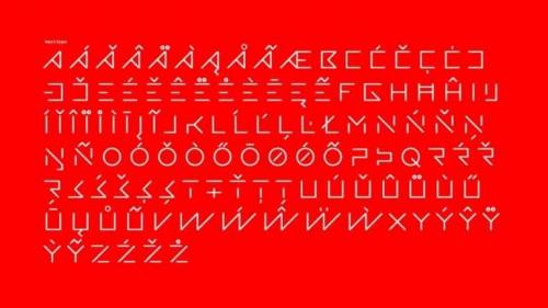 Modelo Display Font 2