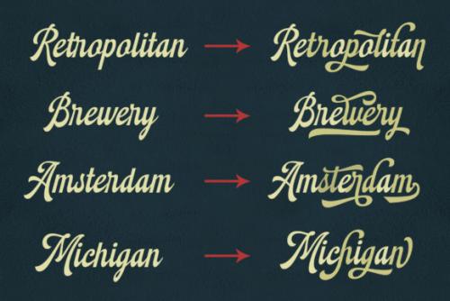 Montheim Script Font 4