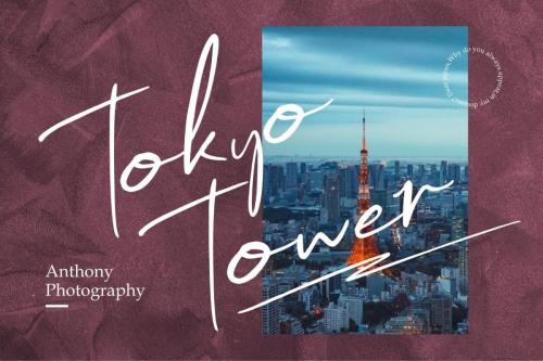 Morning Glow Script Font 10