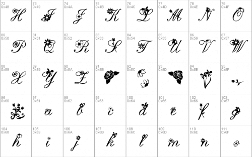 Mothers Day Font 1