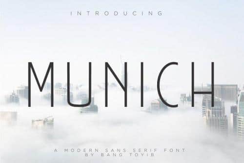 Munich Typeface