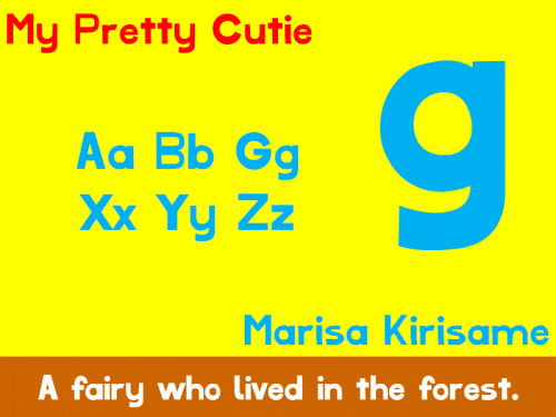 My Pretty Cutie Font