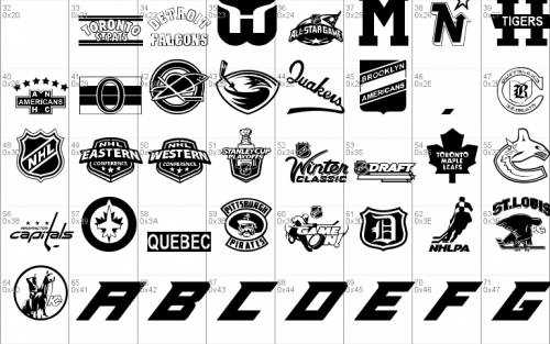 NHL Font