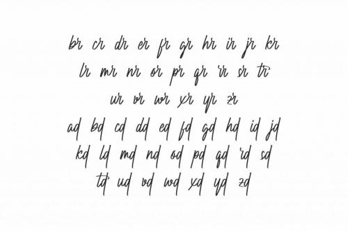 Nailmads Handwriting Font  2