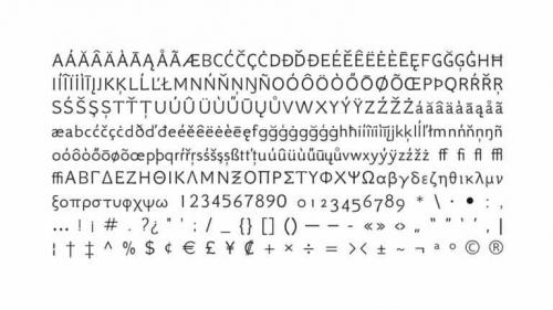 NeoHellenic Serif Font 1