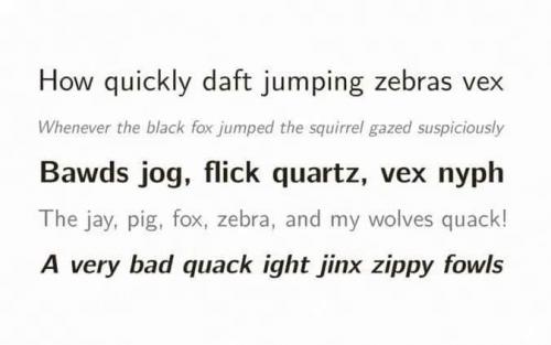 New Computer Modern Serif Font  3