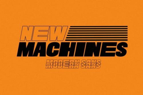 New Machines Sans Serif Font