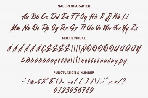 Nurani Script Font 9