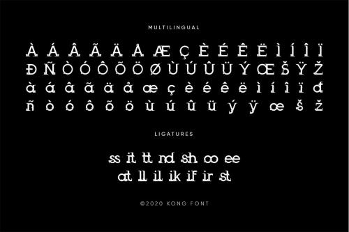 Odessa Display Font 8