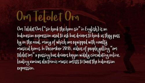 Om Telolet Om Font  2