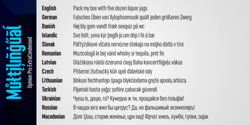 Opinion Pro Font Family  6