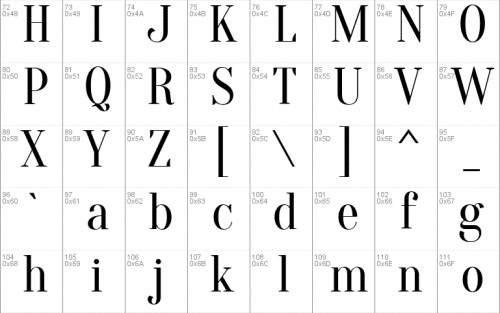 Oranienbaum Font 1