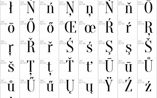 Oranienbaum Font 6