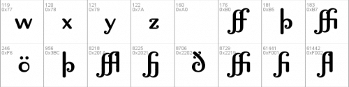 Pagan Poetry Font 1