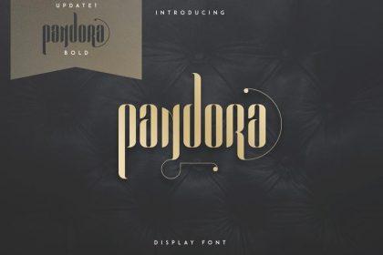 Pandora Display Font