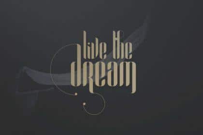 Pandora Display Font 3