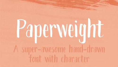 Paperweight Font 2