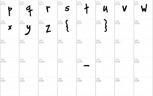 Pea Breathe Easy Font 2