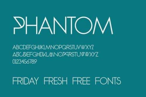 Phantom Font Family 1