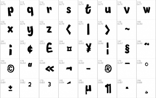 Pineapple Font 4
